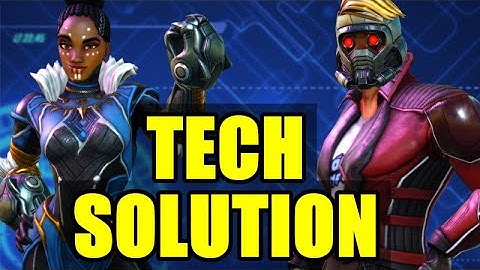 5000 IQ was the TECH SOLUTION All Along | Shuri & Starlord Reworks Destroy Doom Tech 2.3 | MSF