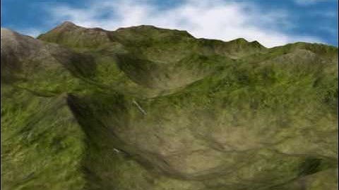 GPU Eroded Terrain - Perlin Noise - version 2