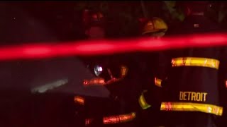 Body burned on Detroit's west side