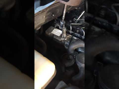 Как достать форсунку Ssangyong kyron