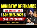 Govt Schemes for RBI Grade B & NABARD Grade A 2026 📊