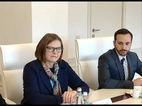 შეხვედრა ევროპარლამენტის იურიდიულ საკითხთა კომიტეტის დელეგაციასთან