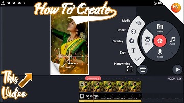 How To WhatsApp Status Create In Kinemaster Application | MV Creation Tamil