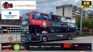 [NX West Midlands: X1 Birmingham to Coventry] Alexander Dennis Enviro400 MMC (7520/SK19EUM)