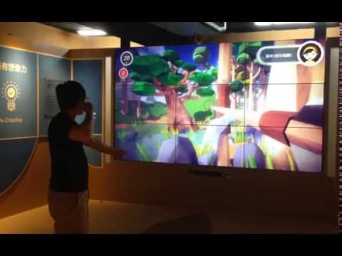 賈桃樂 Kinect互動遊戲 [射箭]