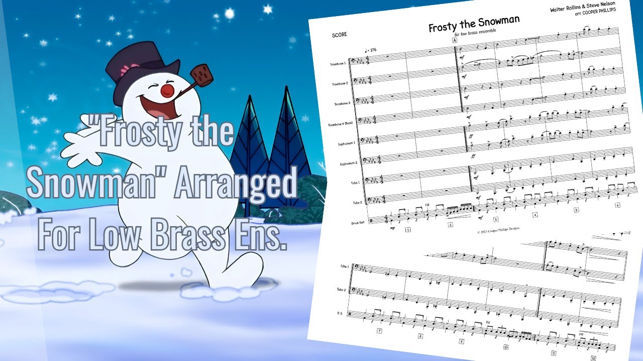 Frosty the Snowman by Walter Rollins & Steve Nelson | Arranged for Low ...