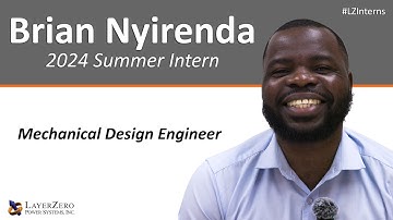 LayerZero Interns - Meet Brian: Mechanical Design Engineer Intern at #LayerZero Power Systems