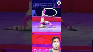 Amazing Circus Ring Act Unbelievable Flexibility Show