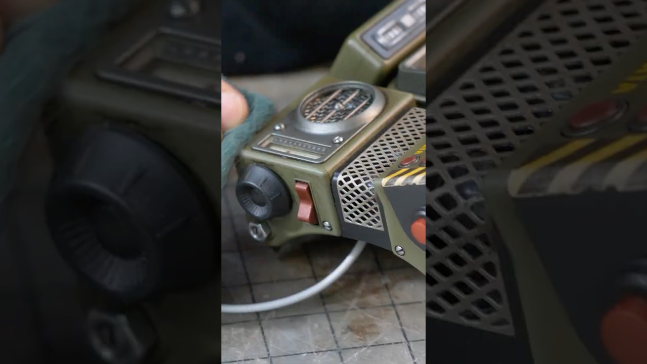 tiny speaker addition to my Pip-Boy #fallout