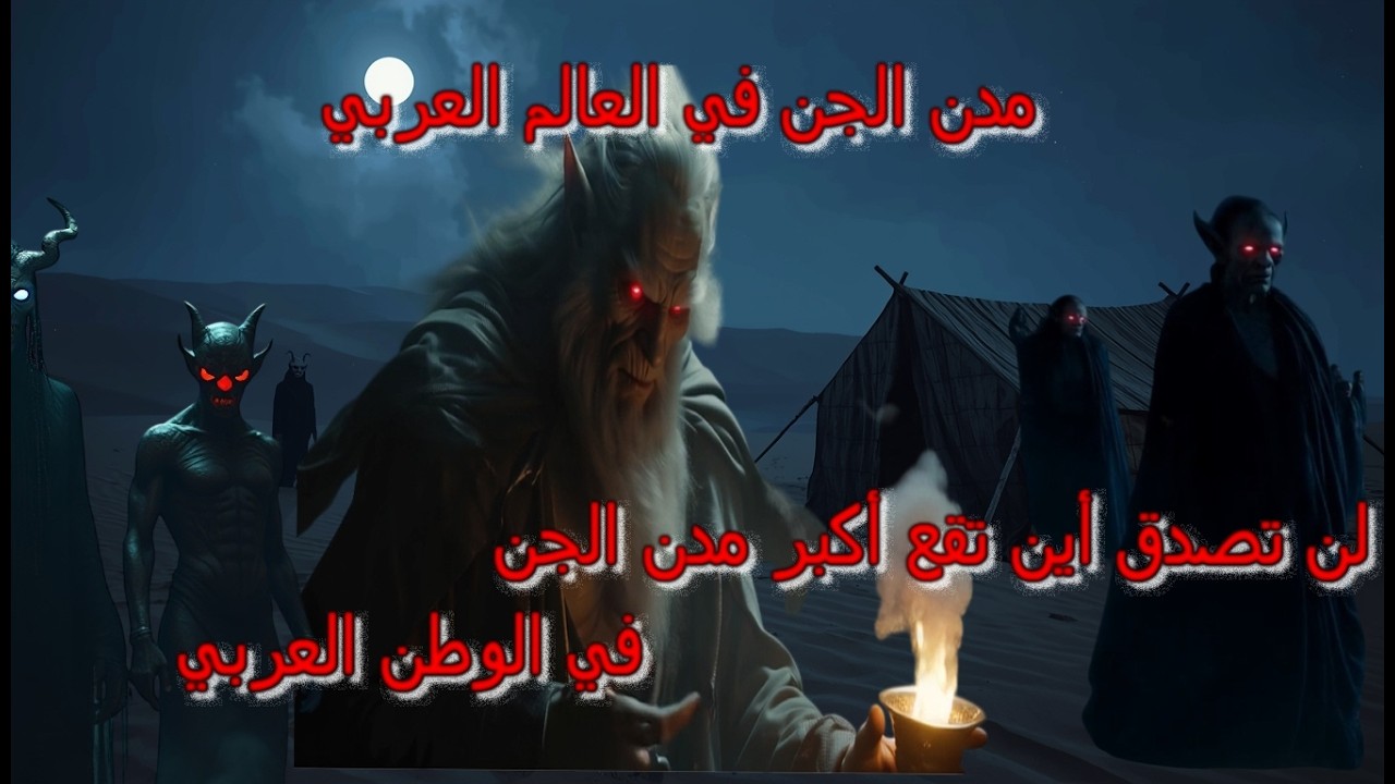 أكبر مدن الجن في الوطن العربي ووديانهم ....حقائق صادمة لم تكن تتخيلها!