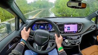 2022 Chrysler Pacifica Hybrid Pinnacle - POV First Drive (Binaural Audio)