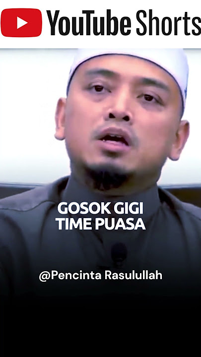 Adakah boleh gosok gigi ketika berpuasa#ustazwadianuar #shorts #puasa #ramadhan2023