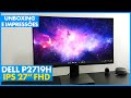 Monitor Dell P2719H - BASE AJUSTÁVEL E 4 USB