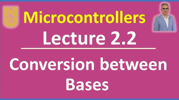 Microcontrollers - Lecture 2.2 - Slides 10-16 - Conversion between Bases #microcontrollers #nu