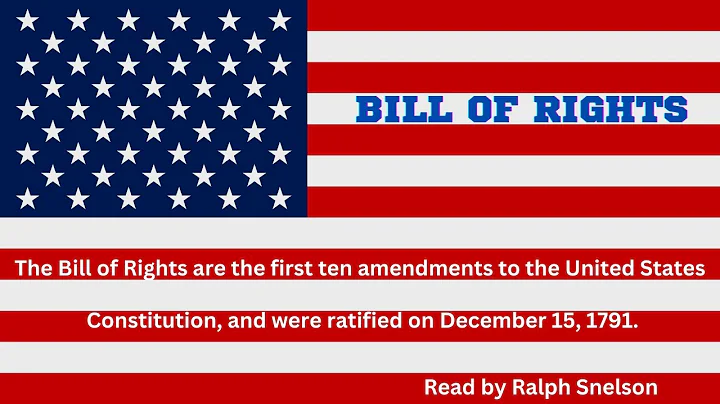 US BILL OF RIGHTS DECEMBER 15, 1791
