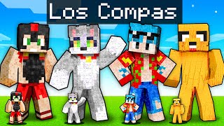 Thumbnail for Batalla de ESTATUAS de LOS COMPAS en Minecraft