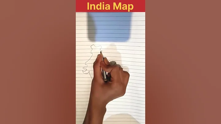 How To Draw India Map - By Divya #shorts #short #youtubeshorts #india #map #drawing @ritulchandela