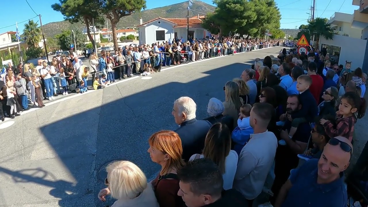 Παρέλαση 28ης Οκτωβρίου 2025 Κοινότητα Καλυβίων   Δήμου Σαρωνικού