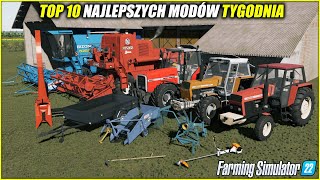 10 NAJLEPSZYCH POLSKICH MODÓW ⭐ FS 22  *Paczka Ursusów Kasztana, Paczka Bizonów, Stare Maszyny*