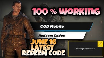 *NEW*June 16 latest Redeem Code Cod Mobile Gerena|Cod Mobile Garena Redeem Code 2021|Redeem code Cod