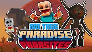 Ich überlebe 100 Tage Minecraft in eine Parasiten Zombie Apokalypse - Minecraft Hardcore