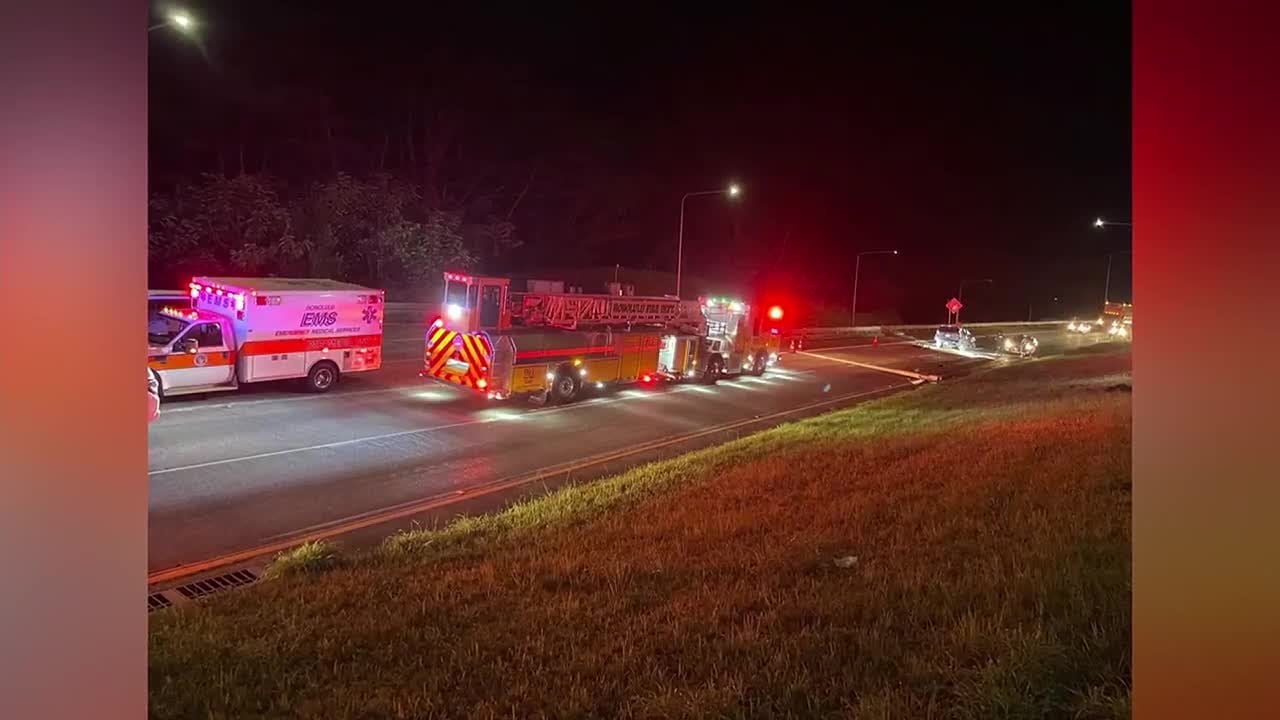 HPD: Man dies in high-speed crash on H-3 Freeway - YouTube