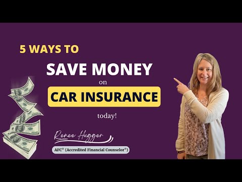 5 Ways To Save Money On Car Insurance Today
