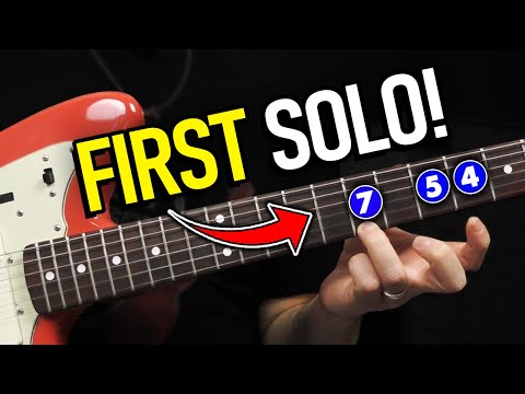 Play Your FIRST Guitar Solo In UNDER 5 Minutes