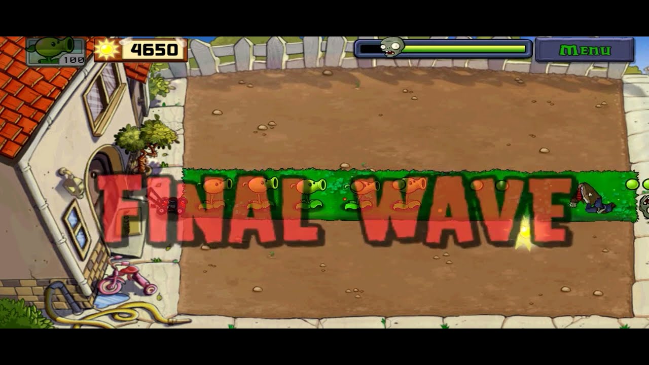 Plants vs Zombies Game Play | Level 1(day) 🧟‍♂️ - YouTube