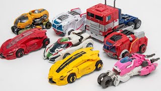 Transformers Movie BUMBLEBEE Cybertron Autobots 8 Vehicles Car Robot Toys
