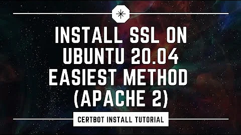 Install SSL on Ubuntu 20.04 (EASIEST METHOD)