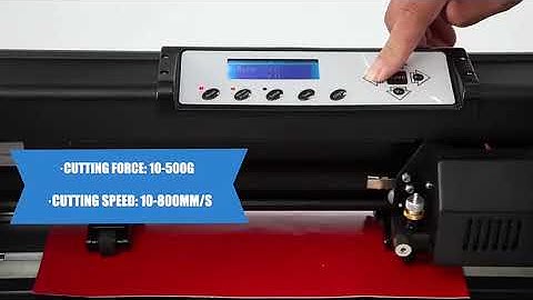 KI-375 375mm Inkjet Plotter Printer USB Cutting Plotter / Pattern Cutting Plotter