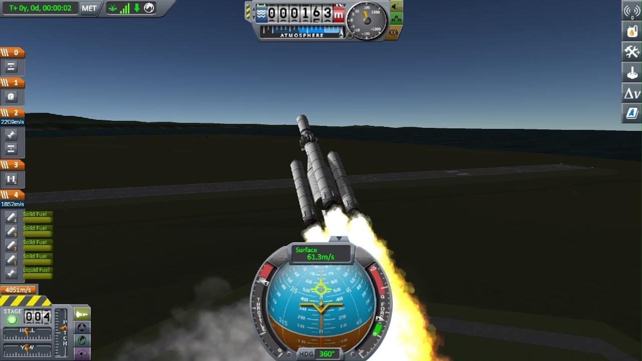 Kerbal Space Program Enhanced Edition Reentry - YouTube