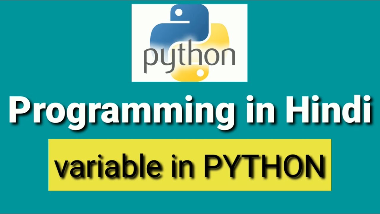 Variables in python | Python me variable kaise banaye | Python ...