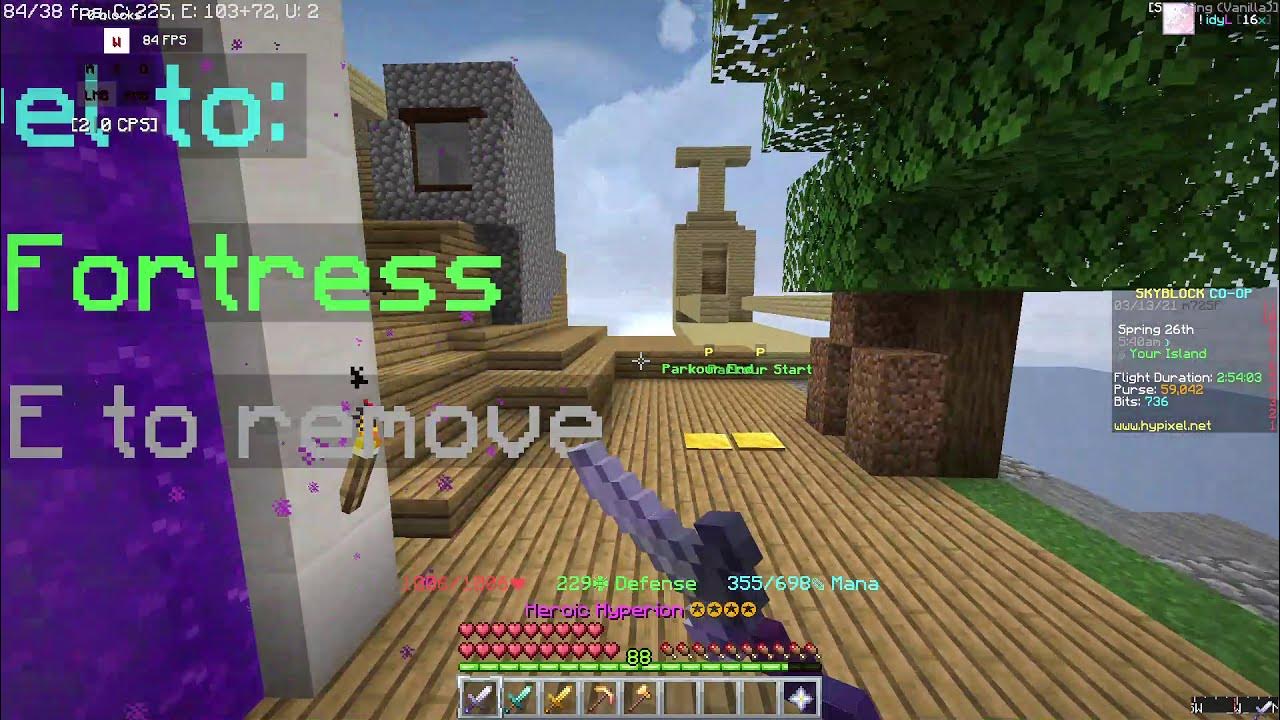 how to get hacked paper hypixel skyblock YouTube