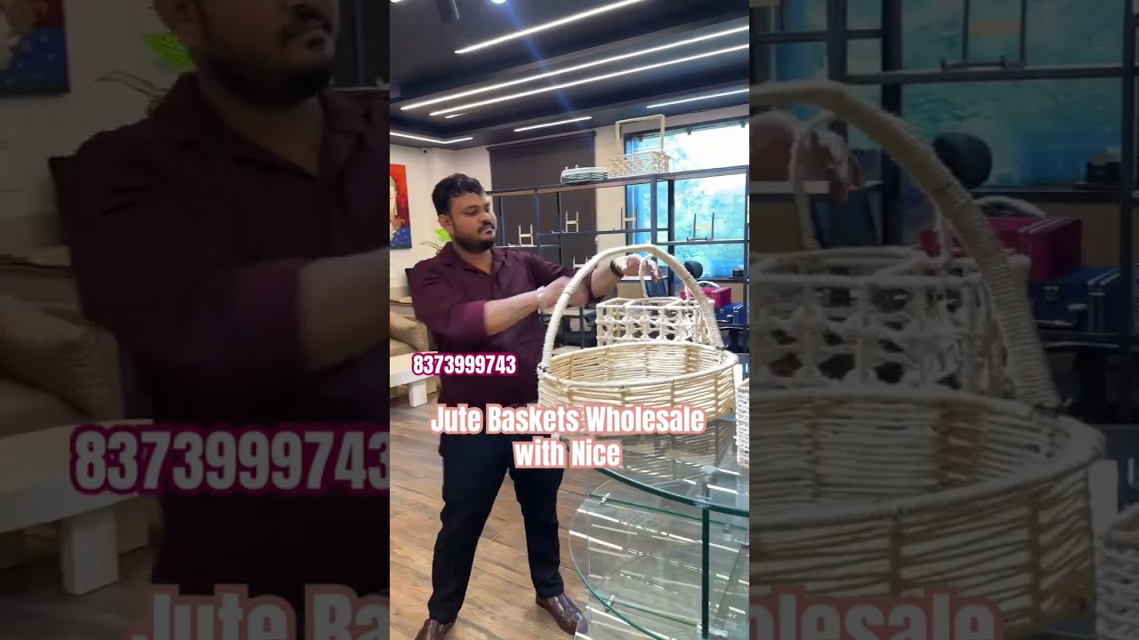 Jute Baskets That Are Perfect for Gifting Fruit & Dry Fruits 🎁 | Nice Packaging