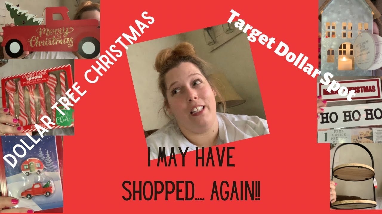 CHRISTMAS HAUL!!! Target Dollar Spot!!!! Dollar Tree!! CHRISTMAS 2020!!!!!