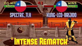 FT5 @mk2: SPECTRE_TLK (CL) vs KUNG-LEO-BRIJIDO (CL) [Mortal Kombat 2 Fightcade] Jun 17