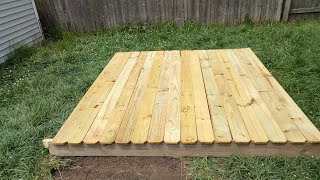 Pallet floating deck (Build Series) Episode 40