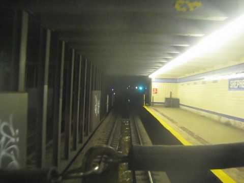 RFW of The 168th Street Bound C Train Part 1: Euclid Avenue to Ralph Avenue