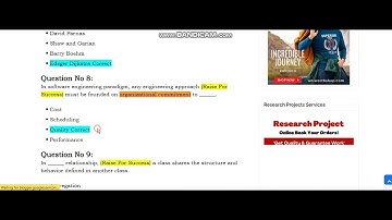 Cs504 quiz no 1,Fall 2023 //100% correct solution with reference and verification
