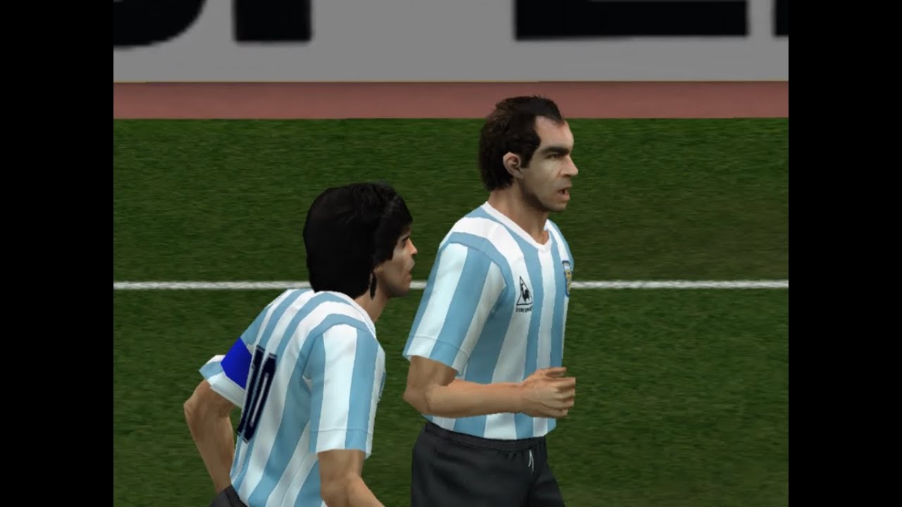 Argentina vs Brasil - Semifinal - Copa del Mundo 1986 | PES 6