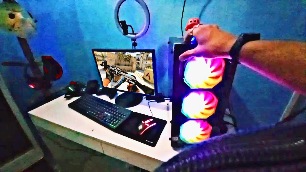 O PC GAMER RODOU O CS-GO LISO? POV - YouTube