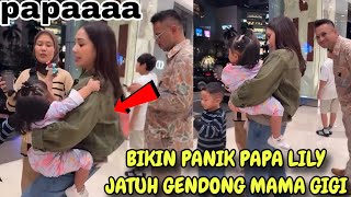 LILY ALMOST FALLS IN HER MOTHER'S CARRY!! MAKING PAPA RAFFI PANIC
