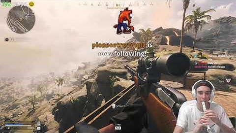 THIS GUY PLAYS WARZONE WITH A FLUTE & DID THIS | BEST WARZONE CLIP