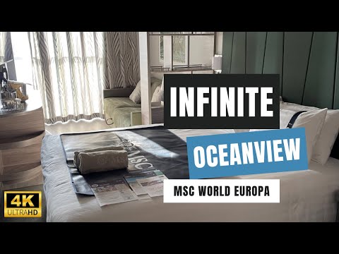 Msc World Europa | Infinite Oceanview Cabin Tour | 14080