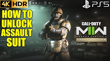 How to Unlock Assault Suit MODERN WARFARE 2 How to Get Assault Suit | MW2 Assault Suit | COD MW2 PS5
