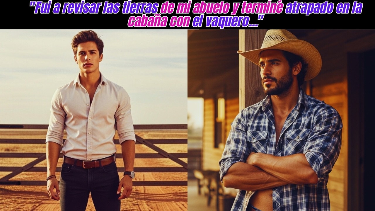 Fui a revisar las tierras de mi abuelo… y terminé atrapado en la cabaña con el vaquero más intenso