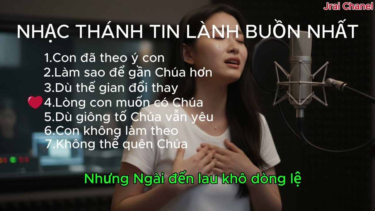 NHẠC THÁNH TIN LÀNH BUỒN NHẤT | Jrai Chanel