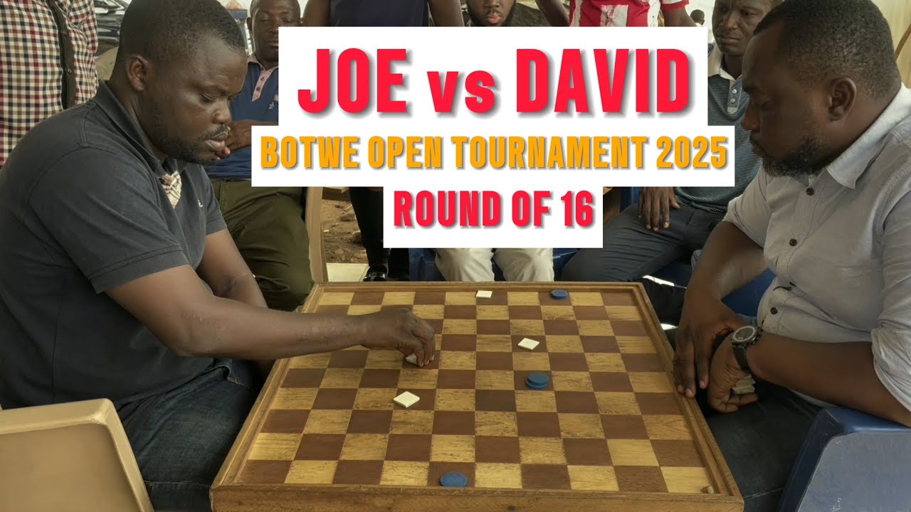 Joe Vs David. Botwe Open Tournament 2025. Round Of Sixteen